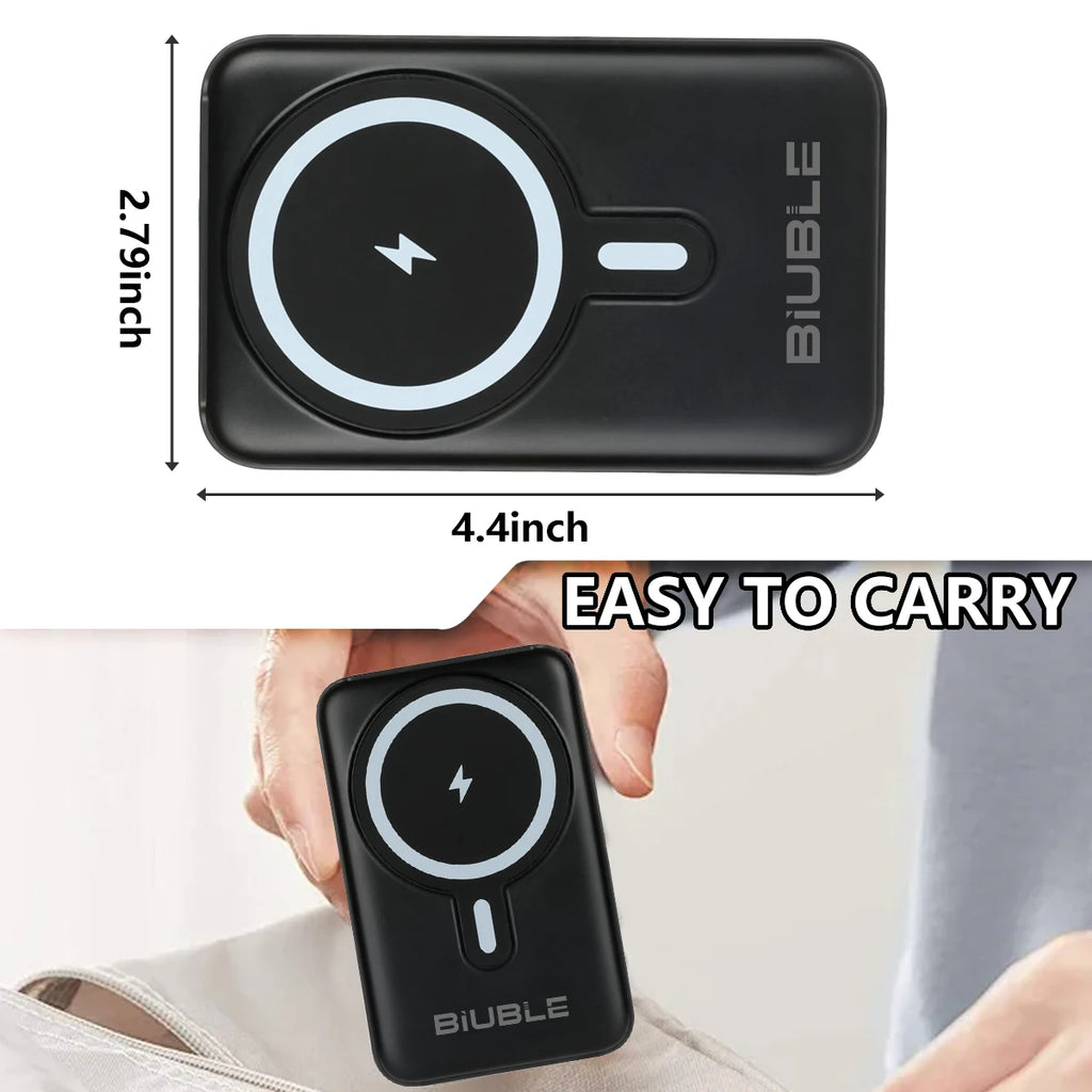 ChargeWave PowerSnap 10K – Magnetic Wireless Power Bank