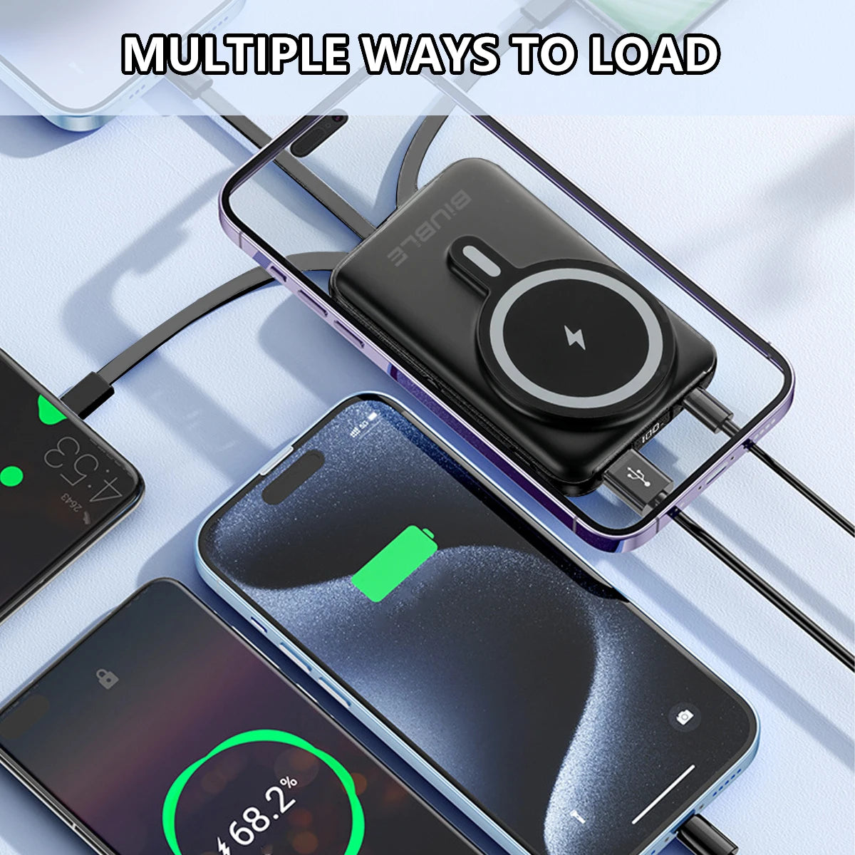 ChargeWave PowerSnap 10K – Magnetic Wireless Power Bank